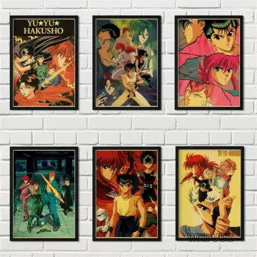 Yu Yu Hakusho  Minimalist poster, Anime canvas, Anime