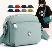 [COD] Cross-border summer new nylon womens bag light Messenger shoulder square Oxford cloth travel satchel wholesale