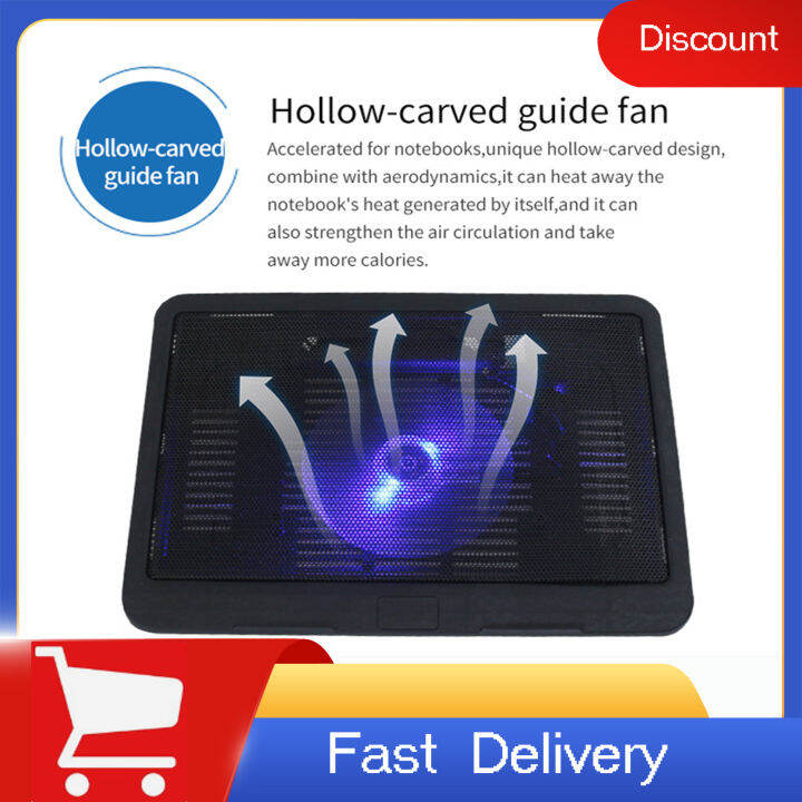 Laptop Cooling Pad Black Ultra Thin Laptop Cooling Pad Adjustable Stand