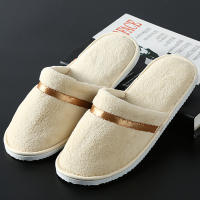 New Disposable Men Women Slippers Coral Fleece Autumn Winter Home Guest Unisex Slipper Ho Beauty Club Washable Shoes Slippers