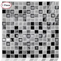 【cw】 StickerTile 12x12 Inch and Stick Vinyl Wallpaper Adhesive Backsplash Tiles for ！