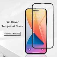 Full Cover กระจกนิรภัยป้องกันหน้าจอสำหรับ Apple IPhone14 iPhone 14 13 12 Pro Max Plus Mini 5G 9H Ultra Thin Premium โทรศัพท์ป้องกันการระเบิดฟิล์ม