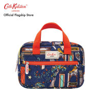 Cath Kidston Kids Quilted Wash Bag Theatre Navy กระเป๋า กระเป๋าเครื่องสำอาง กระเป๋าเดินทาง กระเป๋าแคทคิดสตัน