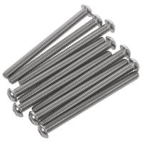 Stainless Steel Button Head Screw, Hex Socket Bolts Type:M6 / 6mm Bolt size:M6 x 25mm Your pack quantity:10