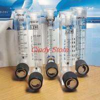 1PC ทุกขนาด0.1-1 0.2-2 0.3-3 1-10 3-30 100-1000LPM LZM-6T Air Flowmeter Rotameter พร้อมวาล์วควบคุม6 8 10มม. ท่อ Push In