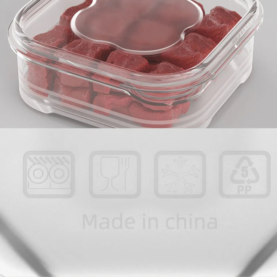 10pcs Refrigerator Frozen Meat Box Storage Box Food Classification