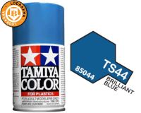 สีกระป๋องสเปรย์ สีฟ้าสด Tamiya TS-44 BRILLIANT BLUE 100ml