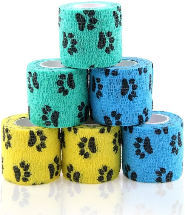 AUPCON Vet Wrap Cohesive Bandages Bulk Self Adhesive Bandage Wrap Self