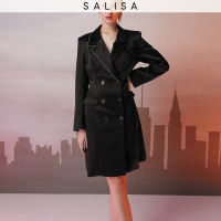 SALISA - BLAZER Mini Dress Open Back (ready to ship)