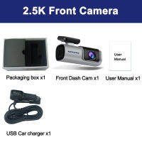 (มีในสต็อก) Dashcam 2.5K Dash Cam สำหรับกล้องติดรถยนต์สำหรับรถยนต์ WiFi Car DVR Front Video Recorder G-Sensor Black Parking Mode อุปกรณ์เสริมในรถยนต์ **