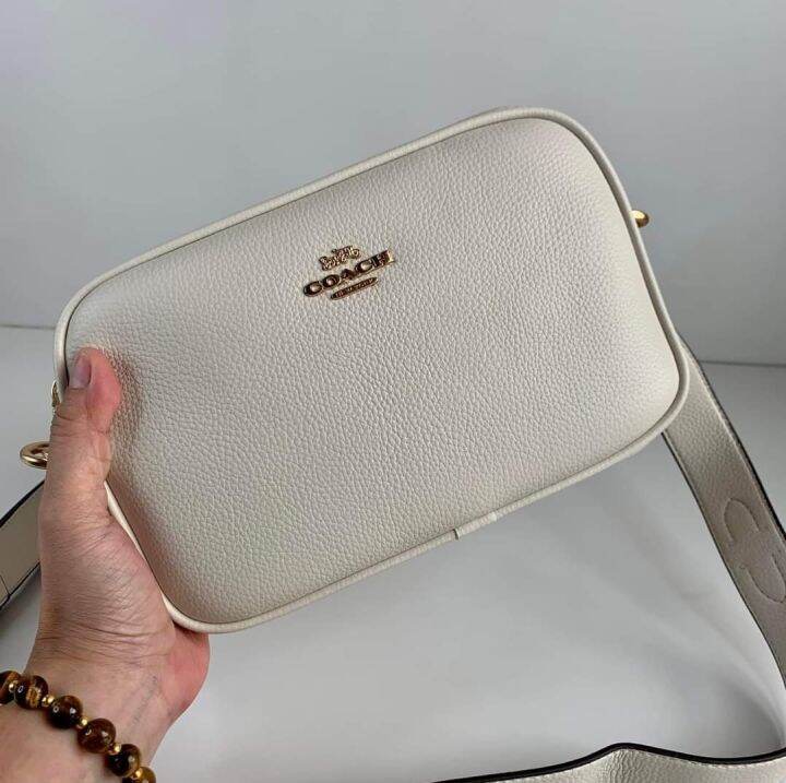 Coach Jamie Camera Bag In Pebble Leather CA207 Chalk Lazada PH