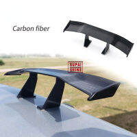 【XPS】Universal ABS Plastic Carbon Fiber Car Wing Mini Spoiler Auto Car Tail Wing