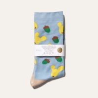 [WARMGREY TAIL] DOTORI LIFE - SKYBLUE SOCKS 230 - 280mm (free size) dki