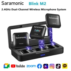 Saramonic BlinkMe B2 2.4G Dual Wireless Lavalier Microphone For