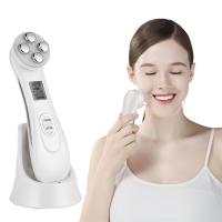 ใบหน้าผิว EMS Mesotherapy Electroporation RF วิทยุความถี่ใบหน้า LED โฟตอนอุปกรณ์ดูแลผิวใบหน้ายกกระชับเครื่องมือความงาม