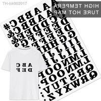 ◙ 26 Letters Patches Thermal Transfer Printing For Garment DecorationIron on Patch for Clothing T-Shirt Hat JeansJacket Decor