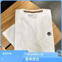 2023 New Fashion version American TIMBERLAND Timberland/Tim Mulan mens round neck pure cotton solid color short-sleeved casual basic bottoming t-shirt