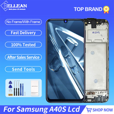 OLED 6.4นิ้วจอแสดงผล A407สำหรับ Samsung Galaxy A40S LCD Touch Screen Digitizer ASSEMBLY พร้อมกรอบฟรีการจัดส่งสินค้า