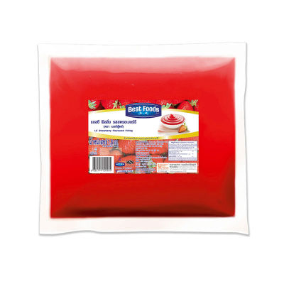 สินค้ามาใหม่! เบสท์ฟู้ดส์ แอลซี ฟิลลิ่ง สตรอว์เบอร์รี่ 1.8 กิโลกรัม Best Foods Filling Strawberry 1.8 kg ล็อตใหม่มาล่าสุด สินค้าสด มีเก็บเงินปลายทาง