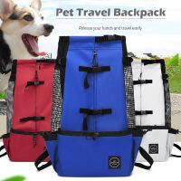 Portable Pet Carrier Backpack Bicycle Motorcycle Puppy Outdoors Travel Expandable Cage Dog Cat Walking Sport Breathable Mesh Bag