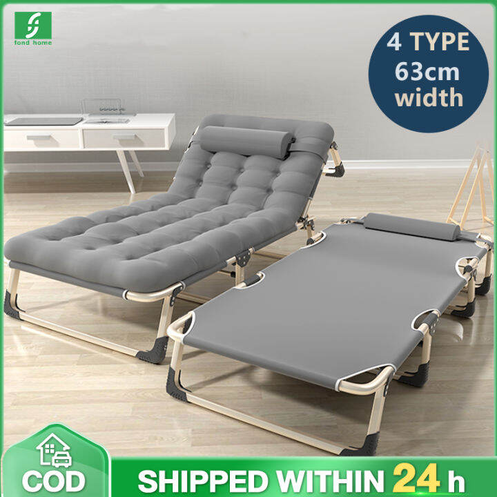 Folding Bed Single Folding Chair Heavy Duty Reclining Chair Folding