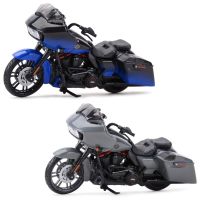 1:18 2018 CVO Road Glide รถหล่อแบบคงที่โมเดลรถจักรยานยนต์ของเล่นงานอดิเรกของสะสม