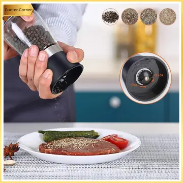 Measuring Seasoning Bottle Salt Pepper Shaker Set Kitchen Metering Spice Salt  Paprika Pepper Cumin Powder Sugar