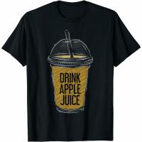 ผู้ชาย Appreal Drink Appl Inspire MenS T-Shirt Diy Shop Printed