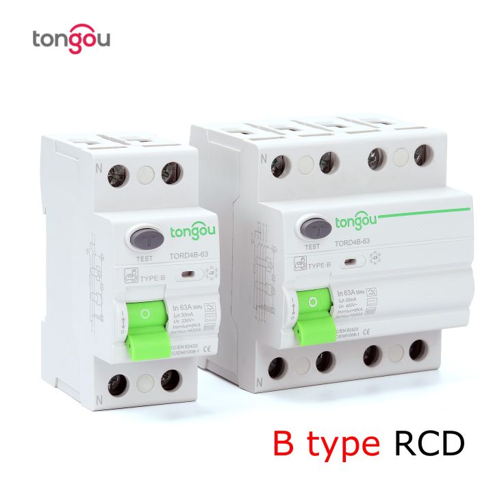 Electric Vehicle Ev Charging Pile Residual Current Breaker Dc Rccb Rcd P P A Ma Type B Ka