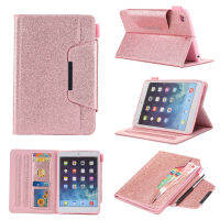 7.9 "Casing Tablet ทองคำสีกุหลาบแวววาวสำหรับ iPad Mini 4เคสขนาด7.9นิ้วสำหรับ iPad Mini 5เคสเคสฝาพับมีกากเพชรเคสสไตลัสของขวัญ tcubjb
