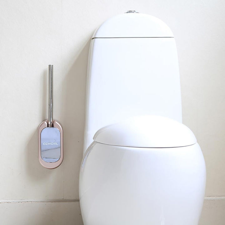 toilet-brush-wall-mounted-quick-draining-clean-tool-accessories-stainless-steel-bathroom-toilet-brush-toilet-wc-bathroom