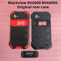 สำหรับ BV6000 Blackview BV6000S ฝาหลังโทรศัพท์มือถือฝาหลังปิดโทรศัพท์ฝาหลังซิม Sampul Kartu Case ครอบสีดำ