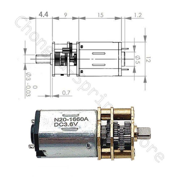 dc-3-6v-มอเตอร์เกียร์โลหะ-230rpm-ความเร็วช้า-micro-gearbox-ลด-n20-ไฟฟ้ามอเตอร์สำหรับ-diy-ไขควงไฟฟ้า-dliqnzmdjasfg