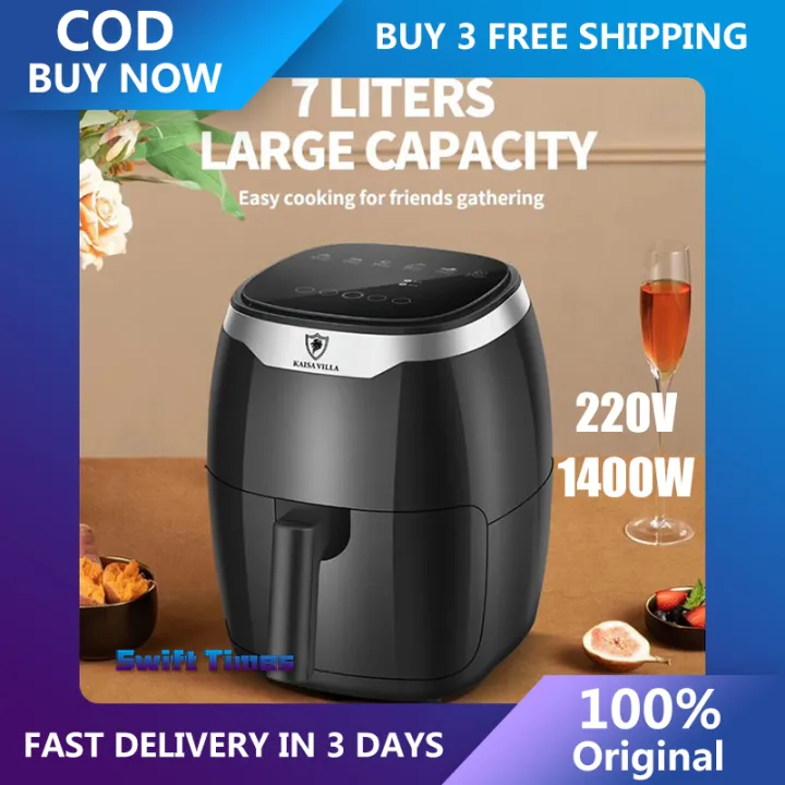 220V 7L Air Fryer 1400W Multifunction Oil Free Large Capacity Family