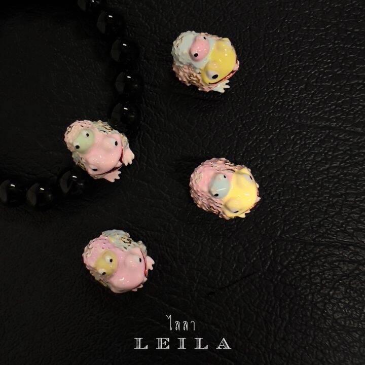 leila-amulets-คางคก-จกทรัพย์-baby-leila-collection-พร้อมกำไลหินฟรีตามรูป