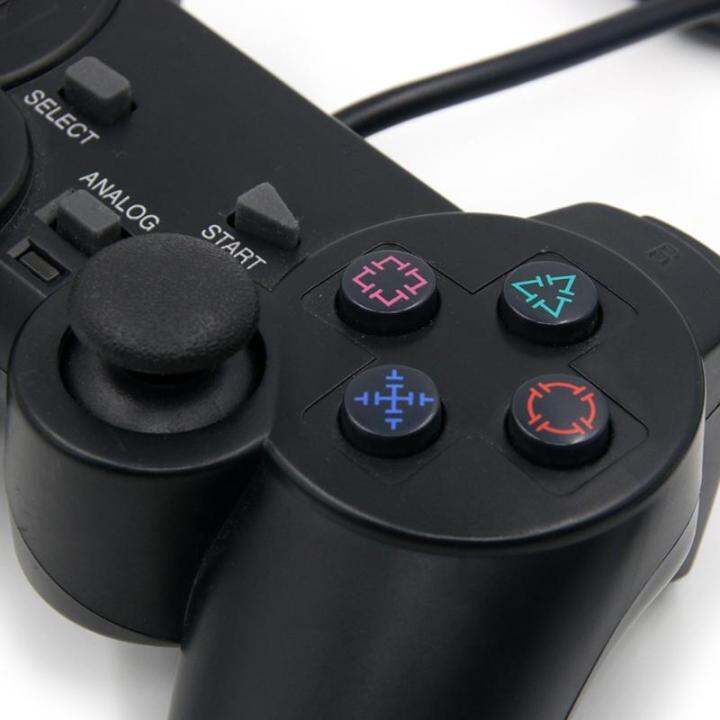 การสั่นสะเทือนคู่-ps2มอเตอร์-gamepad-รีโมทคอนโทรลจอยสติ๊กใช้งานร่วมกับ-play-station-2