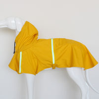 Reflective Tape Dog Raincoat Large Pet Coat Pets Clothes Dog Raincoat Teddy Bear Big Dog RainCoat Puppy Raincoat S-5XL