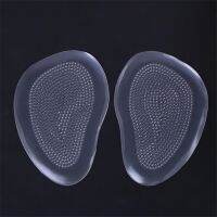 [HOT XJJKENG HOT] Insoles สุภาพสตรีรองเท้าส้นสูงพื้นรองเท้าหญิง Half Pad ลดแรงเสียดทานปวดซิลิโคน Forefoot Pad Anti Skid Foot Care Pads