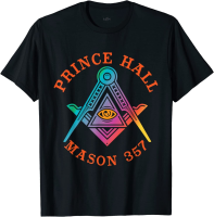 Quality] 2023 New จำกัด [high เจ้าชายฮอลล์ Mason Masonic Masonic Master เสื้อยืด S-3xl Fashion Versatile