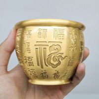 【hot】▼✲◑ Baifu Rice Cylinder Desktop Small Ornament Ashtray Study Decoration Accessories Cup