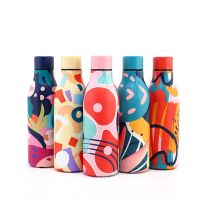 550ml Double Wall Stainles Steel Water Bottle Thermos Bottle Keep Hot and Cold Insulated Vacuum Flask Sport