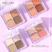 N1965 NEE CARA MONSTER 4 COLOR EYESHADOW นีคาร่า มอนส์เตอร์ พาเลท อายแชโดว์  4 สี