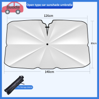 Guoda ร่มบังแดดกระจกหน้ารถยนต์360 ° ม่านบังแดดรถยนต์ม่านบังแดดด้านหน้ากระจกบังแดดป้องกันภายใน