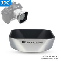 JJC Reversible Square เลนส์ Hood Shade สำหรับ Olympus M.zuiko DIGITAL 14-42มม. 1:3.5-5.6 II R แทนที่ Olympus LH-40สีดำ