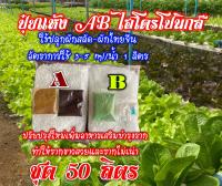 ปุ๋ยแห้ง  AB  ผักสลัด ผักไทย    ชุดคู่  50  ลิตร