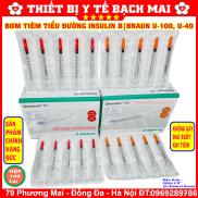 Bơm Kim Tiêm Tiểu Đường Insulin - Bơm Tiêm Thẩm Mỹ Omnican BBRAUN 1ml U40