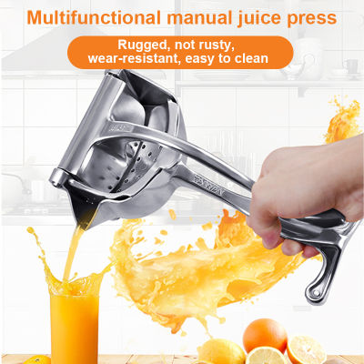 Silver Metal Manual Squeezer Fruit Squeezer Lemon Orange Juicer Multifunctional Squeezer