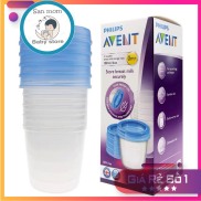 Cốc Trữ Sữa Avent , Dụng Cụ Trữ Sữa Avent 240ml Chính Hãng Philip Avent