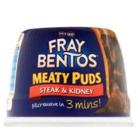 ?Premium Food? Fray Bentos Meaty Puds Steak &amp; Kidney 400g