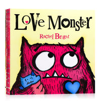 Little monster amon 4 volumes of love monster English original picture book childrens emotional education story book parent-child interaction paperback fun picture book bedtime reading